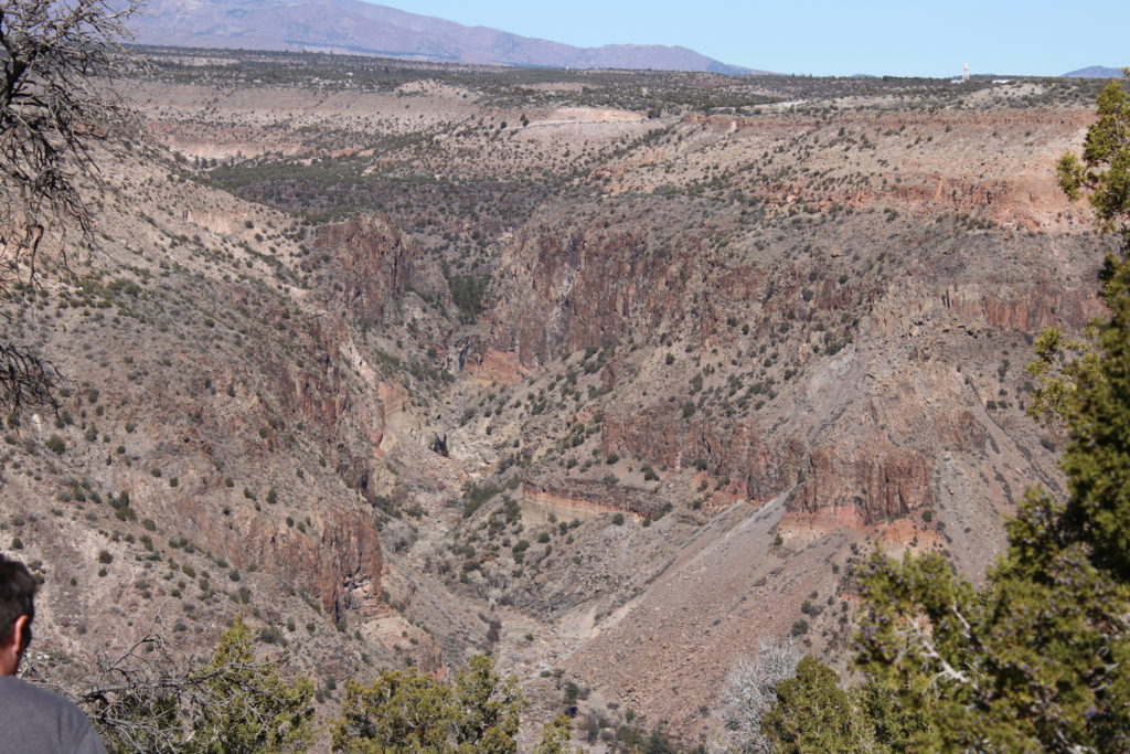 Frijole Canyon, upper and lower falls.