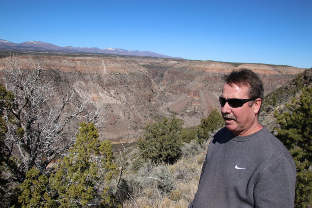 More Frijole, Bandelier area as seen from south rim of White Rock Canyon