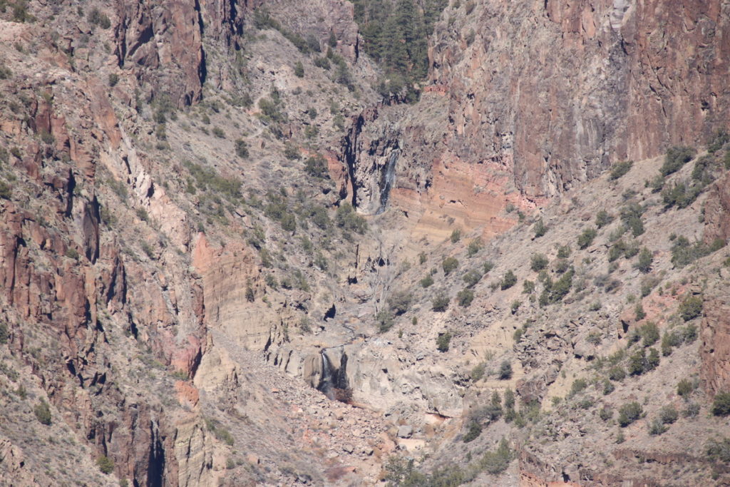 Upper and lower falls
