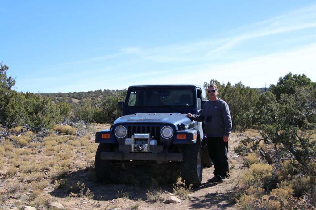 Jeep Rubicon to get there,